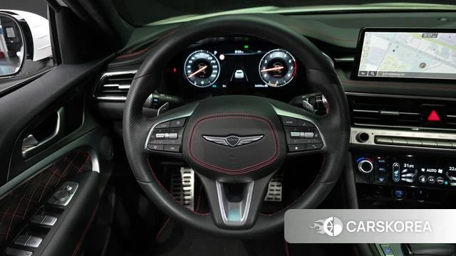 Genesis The New G70 2023 Белый из Кореи, фото 4