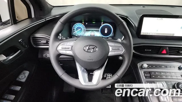 Hyundai The New Santa Fe 2023 Светло-серебряный цвет из Кореи, фото 4