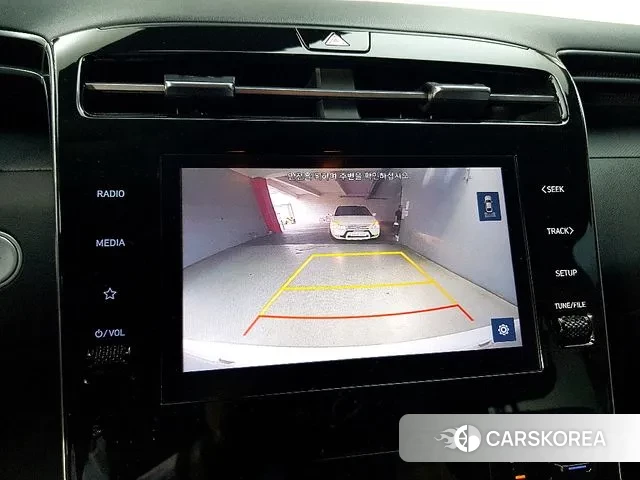 Hyundai Tucson Hybrid (NX4) 2021 Белый из Кореи, фото 4