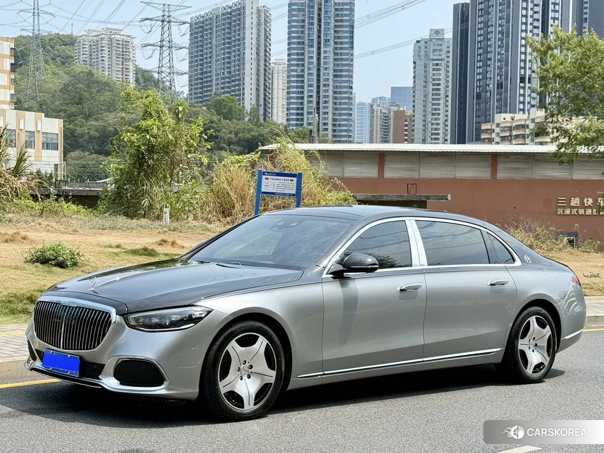 Mercedes-Benz Maybach S-Class 2021 Серебристо-серый из Китая, фото 4