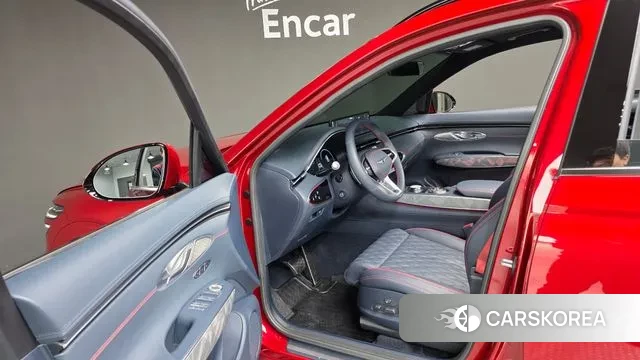 Genesis GV70 2022 Красный из Кореи, фото 4