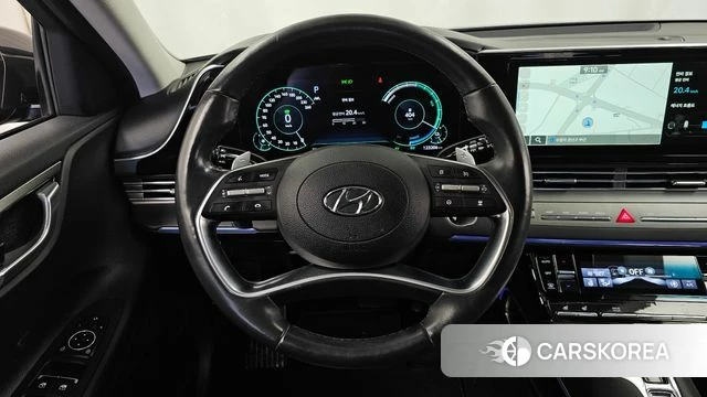 Hyundai The New Grandeur IG Hybrid 2021 Серый из Кореи, фото 4