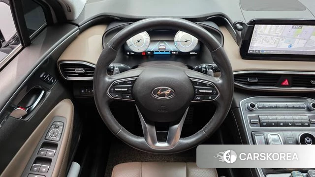 Hyundai The New Santa Fe 2021 Белый из Кореи, фото 4