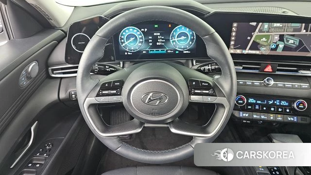 Hyundai Avante (CN7) 2023 Белый из Кореи, фото 5