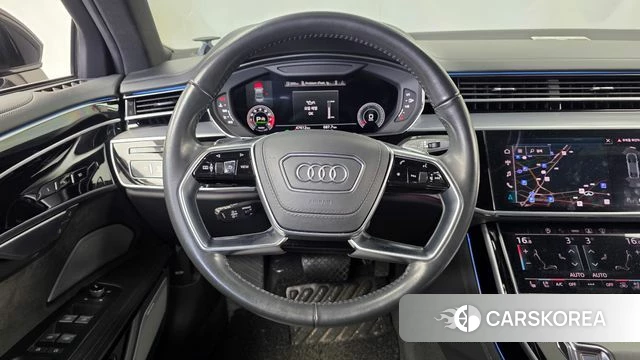 Audi A8 (D5) 2021 Черный из Кореи, фото 4