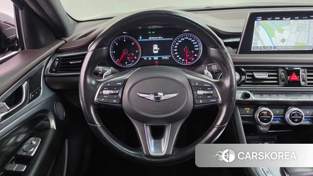 Genesis G70 2018 Черный из Кореи, фото 4