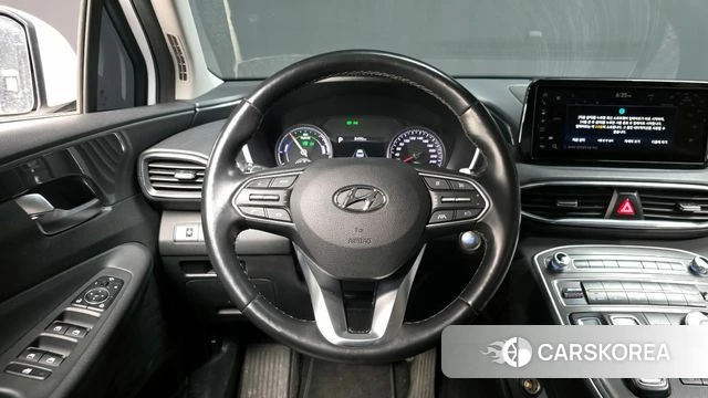 Hyundai The New Santa Fe 2021 Белый из Кореи, фото 4