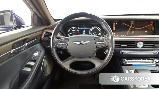 Genesis G90 2018 Синий из Кореи, фото 4