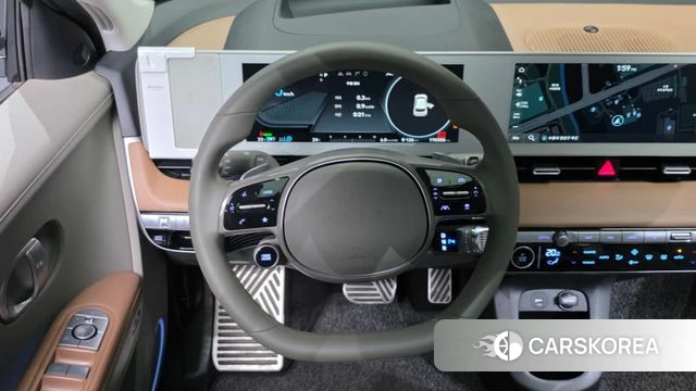Hyundai Ionic 5 2021 Песочный из Кореи, фото 4
