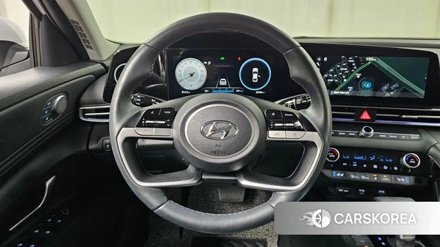 Hyundai Avante (CN7) 2022 Белый из Кореи, фото 4