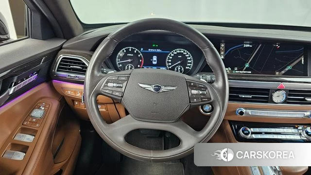 Genesis G90 2019 Коричневый из Кореи, фото 4