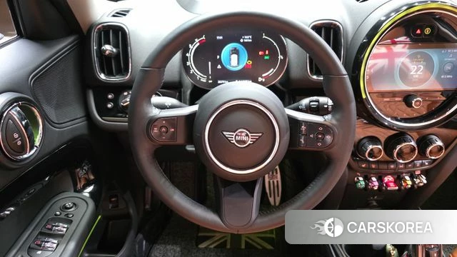 Mini Cooper Countryman 2023 Небесно-голубой из Кореи, фото 4
