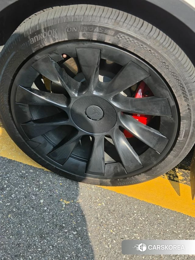 Tesla Model Y 2021 Белый из Кореи, фото 4