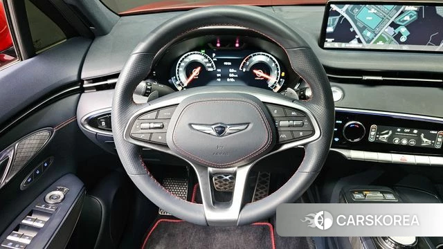 Genesis GV70 2024 Красный из Кореи, фото 4