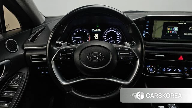 Hyundai Sonata (DN8) 2022 Черный из Кореи, фото 4