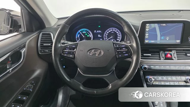 Hyundai Grandeur IG Hybrid 2019 Черный из Кореи, фото 4