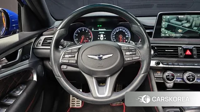 Genesis G70 2018 Синий из Кореи, фото 4