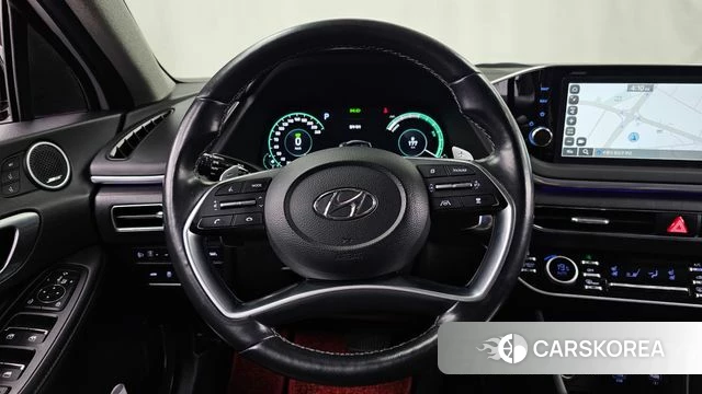 Hyundai Sonata Hybrid (DN8) 2022 Белый из Кореи, фото 4