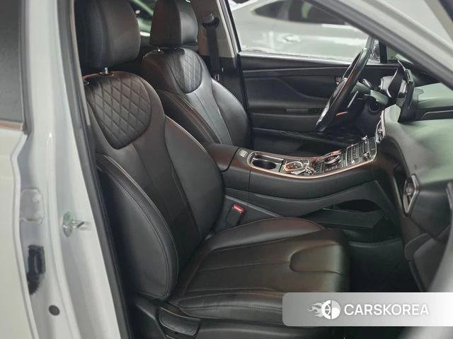 Hyundai The New Santa Fe 2021 Белый из Кореи, фото 4