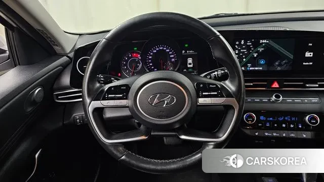 Hyundai Avante (CN7) 2021 Белый из Кореи, фото 4