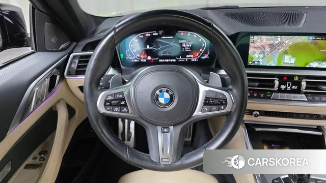BMW 4 Series (G22) 2021 Черный из Кореи, фото 4