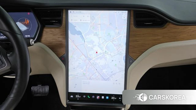 Tesla Model X 2019 Синий из Кореи, фото 4