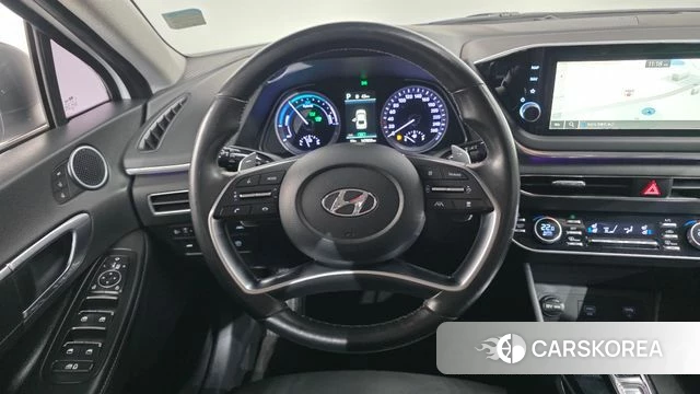 Hyundai Sonata Hybrid (DN8) 2022 Белый из Кореи, фото 4