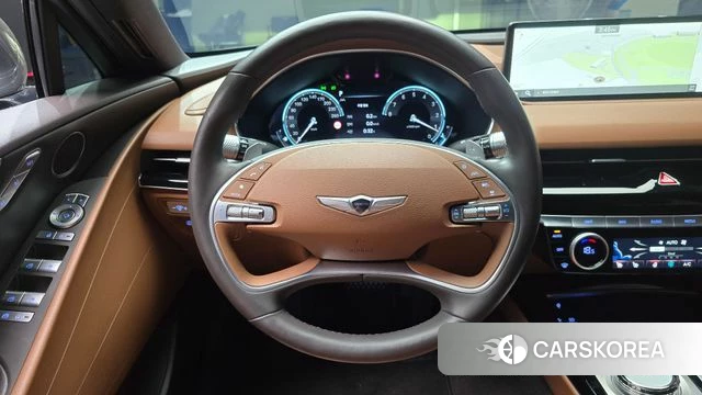 Genesis G80 (RG3) 2023 Черный из Кореи, фото 4