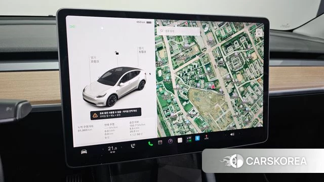 Tesla Model Y 2021 Белый из Кореи, фото 4