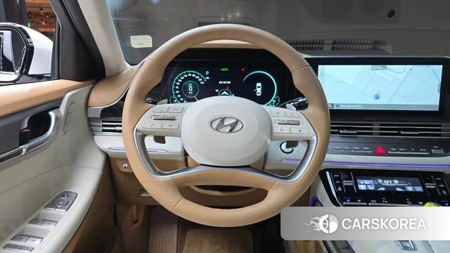 Hyundai The New Grandeur IG Hybrid 2022 Белый из Кореи, фото 4