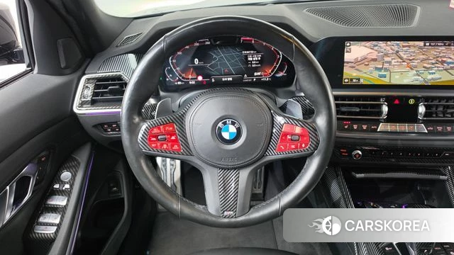BMW 3 Series (G20) 2022 Черный из Кореи, фото 4