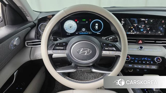 Hyundai Avante (CN7) 2022 Белый из Кореи, фото 4