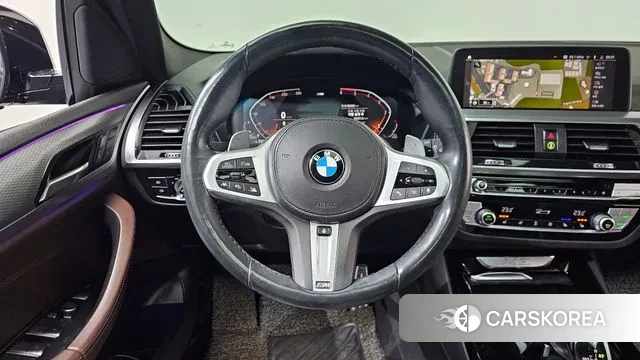 BMW X3 (G01) 2021 Черный из Кореи, фото 4