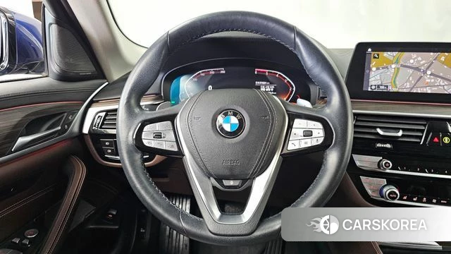 BMW 5 Series (G30) 2020 Синий из Кореи, фото 4