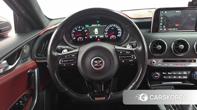 Kia Stinger 2018 Красный из Кореи, фото 4