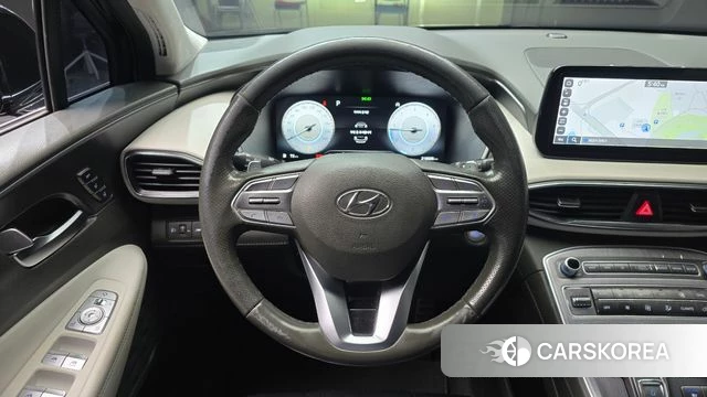 Hyundai The New Santa Fe 2021 Черный из Кореи, фото 4