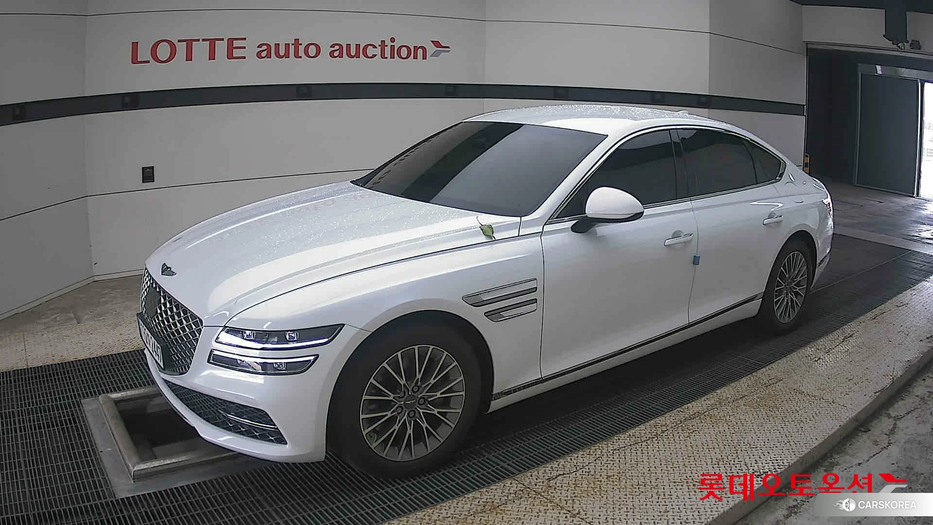 Hyundai G80 2024 Milk Annie White из Кореи, фото 4