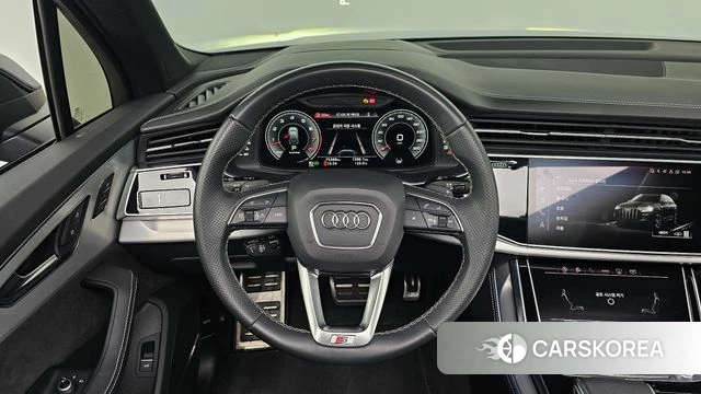 Audi Q7 (4M) 2022 Синий из Кореи, фото 4