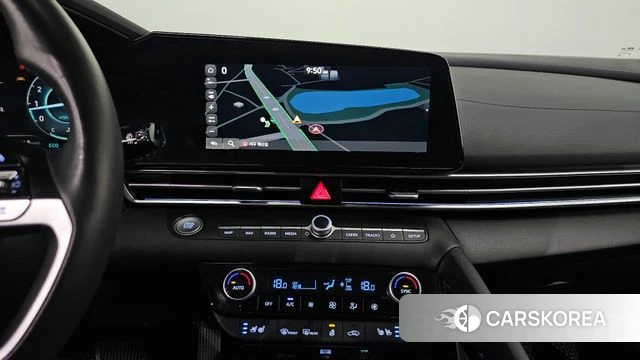 Hyundai The New Avante (CN7) 2023 Черный из Кореи, фото 4
