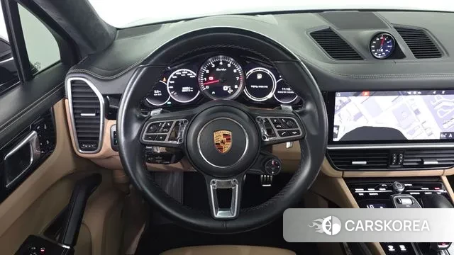 Porsche Cayenne (PO536) 2020 Черный из Кореи, фото 4