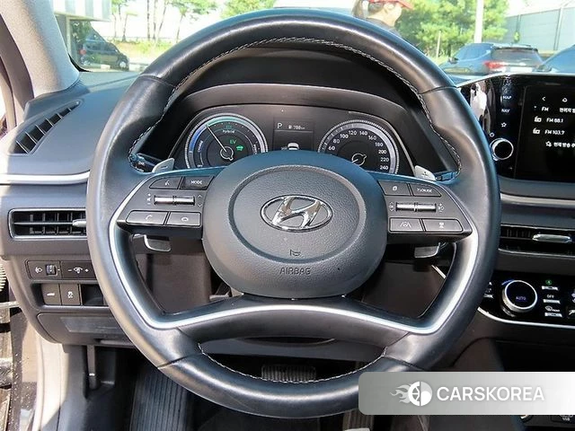Hyundai Sonata Hybrid (DN8) 2023 Черный из Кореи, фото 4