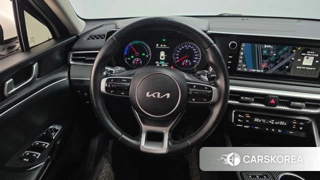 Kia K5 Hybrid 3rd Generation 2022 Белый из Кореи, фото 4