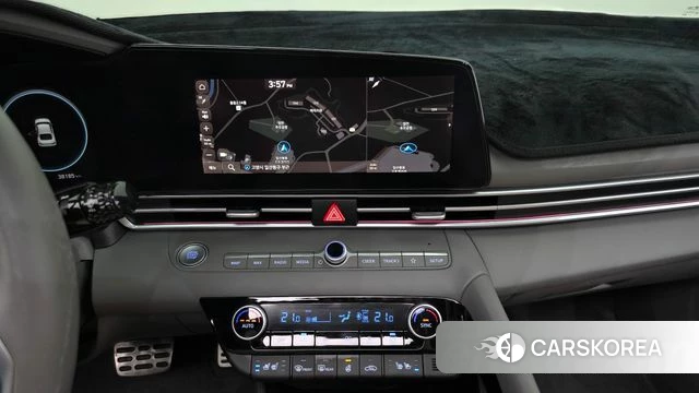 Hyundai The New Avante Hybrid (CN7) 2025 Черный из Кореи, фото 4