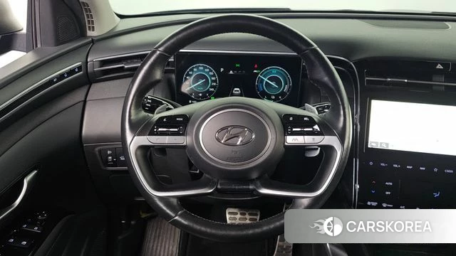 Hyundai Tucson Hybrid (NX4) 2021 Черный из Кореи, фото 4