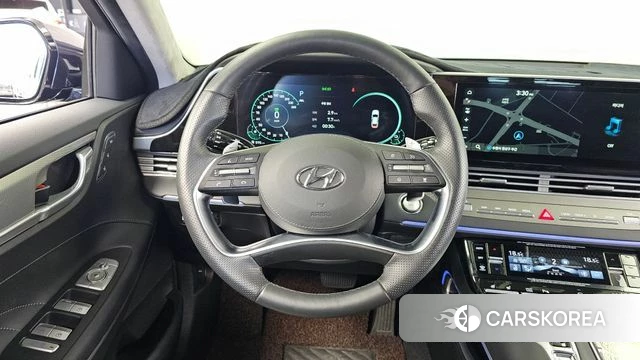 Hyundai The New Grandeur IG Hybrid 2020 Синий из Кореи, фото 4