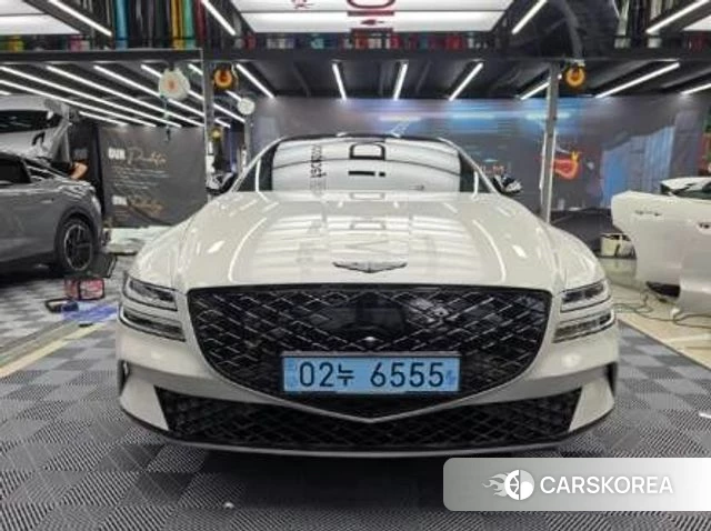 Genesis Electrified G80 (RG3) 2021 Серебристо-серый из Кореи, фото 4