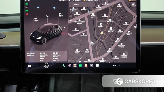 Tesla Model Y 2022 Черный из Кореи, фото 4