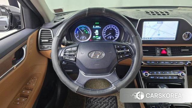 Hyundai Grandeur IG Hybrid 2018 Серый из Кореи, фото 4