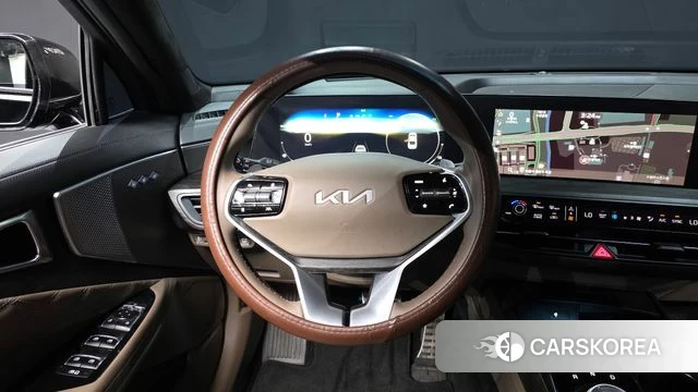 Kia K8 Hybrid 2024 Черный из Кореи, фото 4