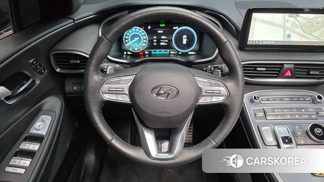 Hyundai The New Santa Fe 2023 Черный из Кореи, фото 4
